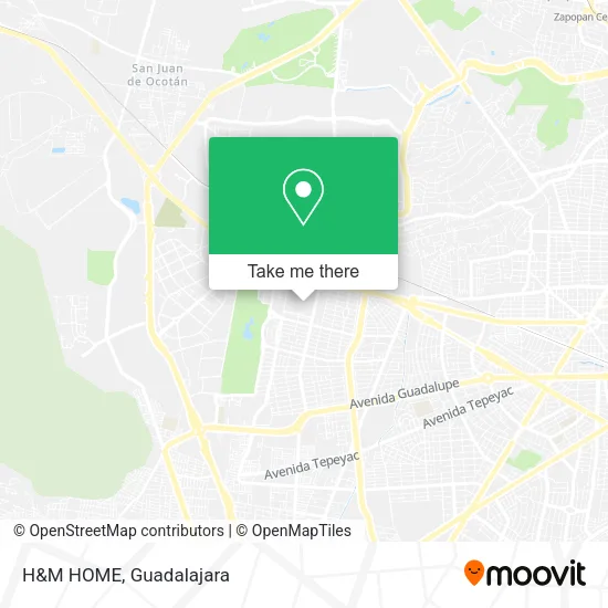 H&M HOME map