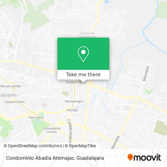Condominio Abadia Atemajac map