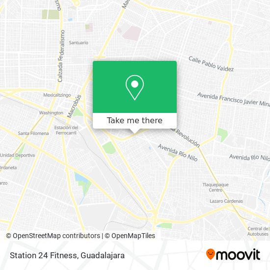 Station 24 Fitness map