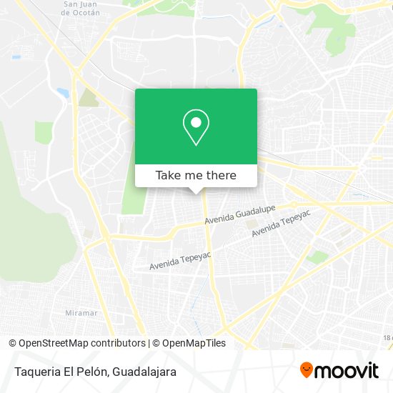 Taqueria El Pelón map