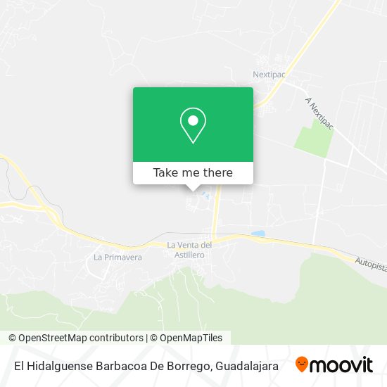 El Hidalguense Barbacoa De Borrego map