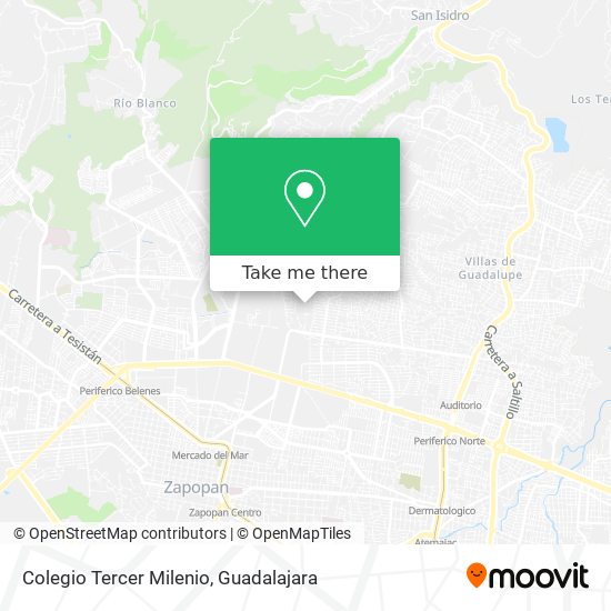 Colegio Tercer Milenio map