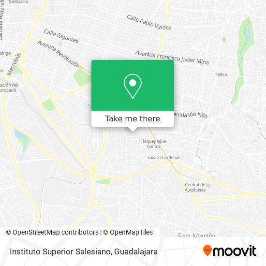 Instituto Superior Salesiano map