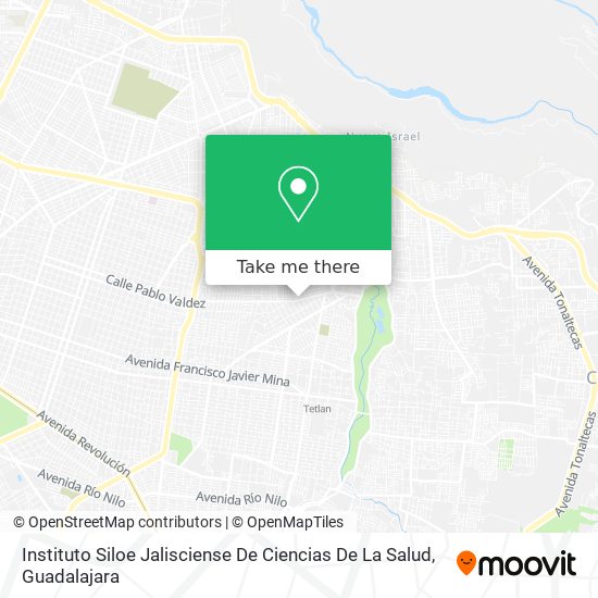 Instituto Siloe Jalisciense De Ciencias De La Salud map