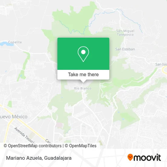 Mariano Azuela map