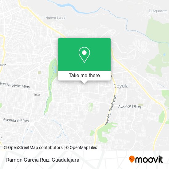 Mapa de Ramon Garcia Ruiz