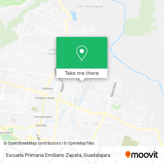 Escuela Primaria Emiliano Zapata map