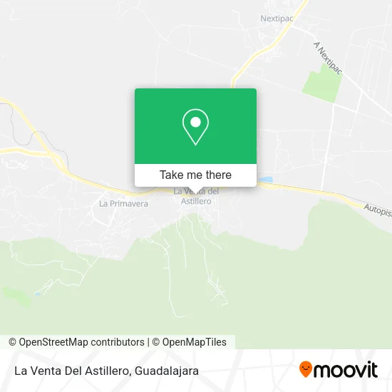 La Venta Del Astillero map