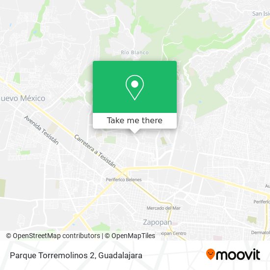 Mapa de Parque Torremolinos 2