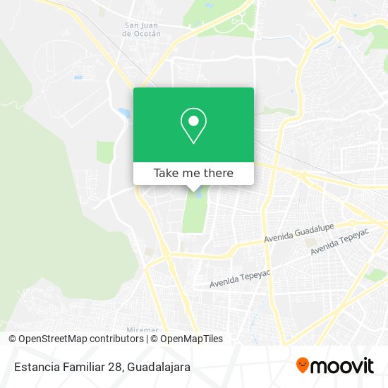Estancia Familiar 28 map