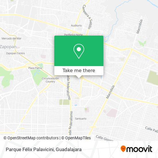 Parque Félix Palavicini map