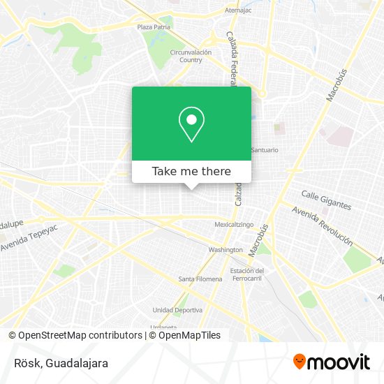 Mapa de Rösk