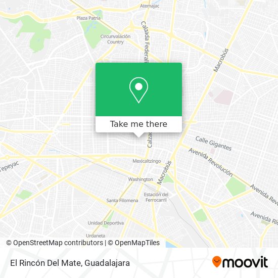 Mapa de El Rincón Del Mate