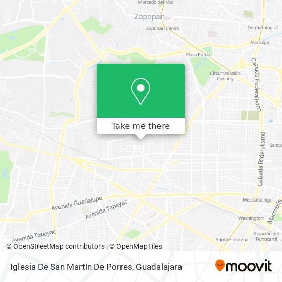 Iglesia De San Martín De Porres map