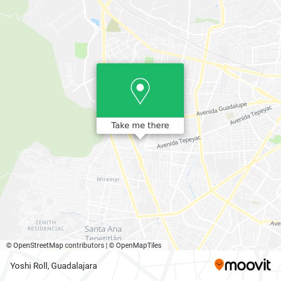 Mapa de Yoshi Roll