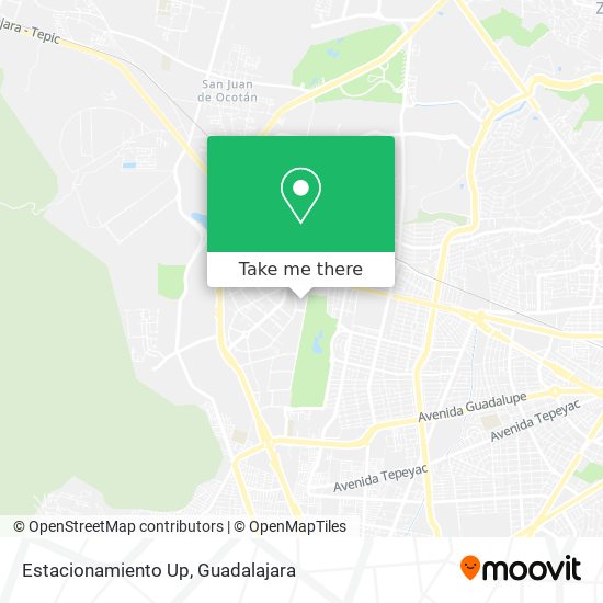 Estacionamiento Up map