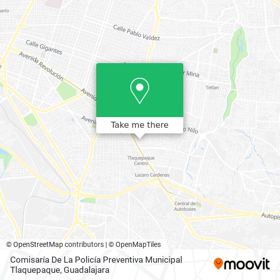 Comisaría De La Policía Preventiva Municipal Tlaquepaque map