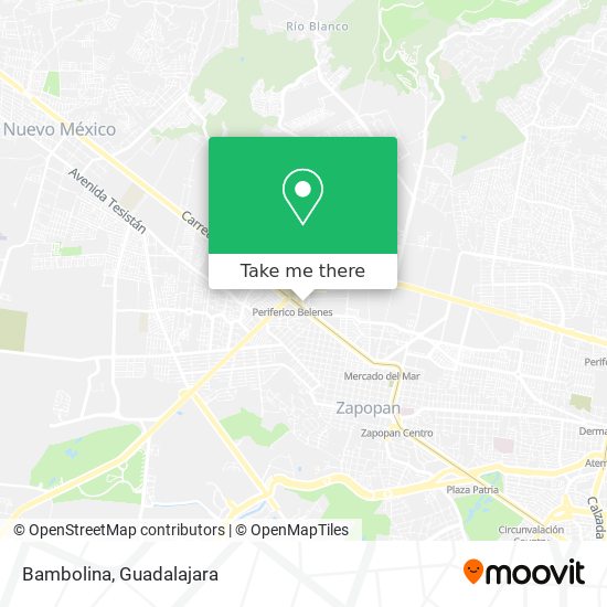 Mapa de Bambolina
