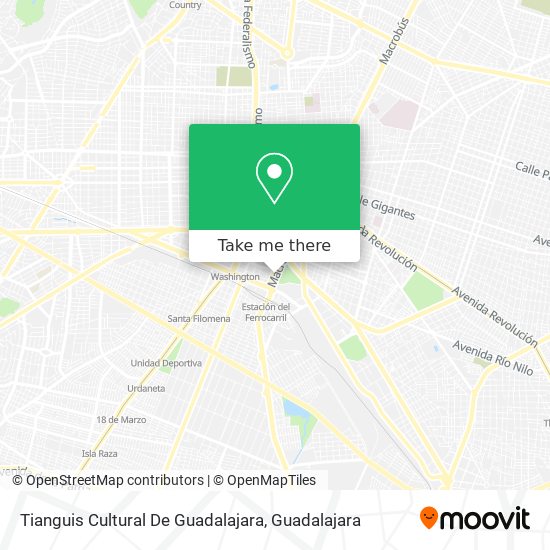 Tianguis Cultural De Guadalajara map
