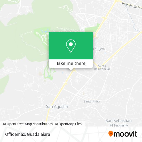 Mapa de Officemax