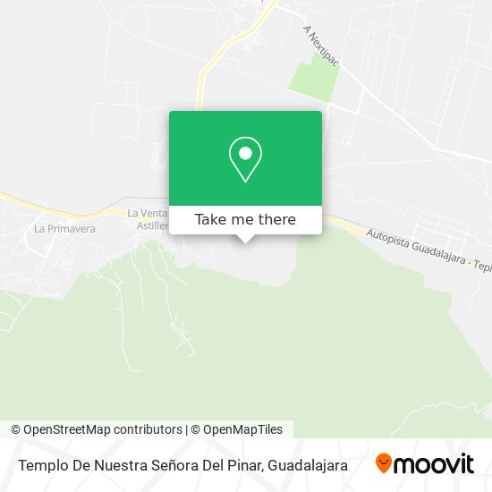 Templo De Nuestra Señora Del Pinar map