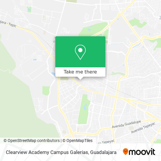 Clearview Academy Campus Galerías map