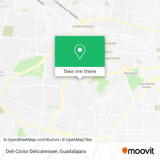 Deli-Cioso Delicatessen map