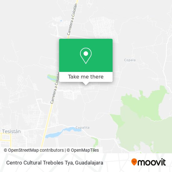 Mapa de Centro Cultural Treboles Tya