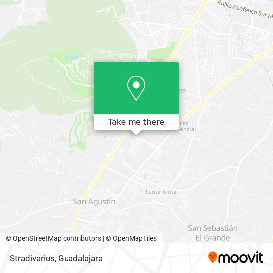 Mapa de Stradivarius