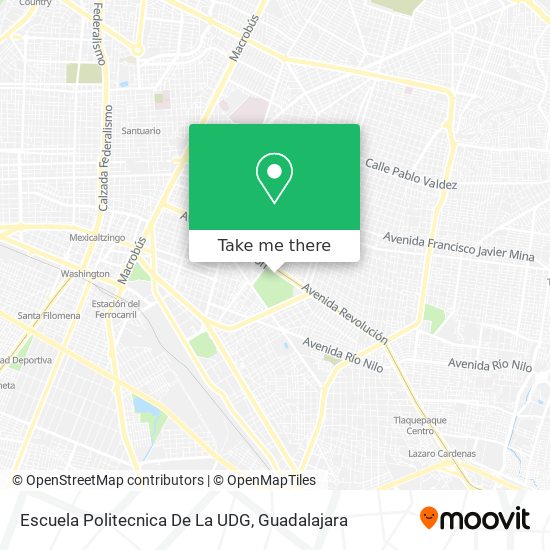Escuela Politecnica De La UDG map