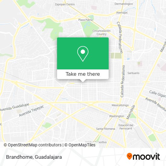 Brandhome map