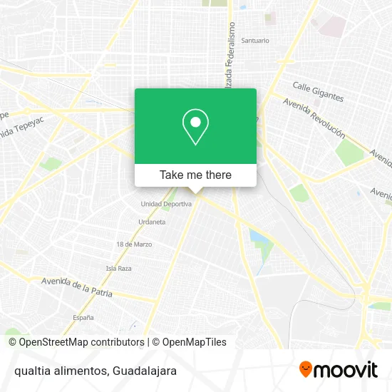 qualtia alimentos map