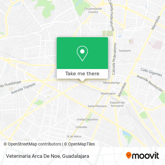 Veterinaria Arca De Noe map