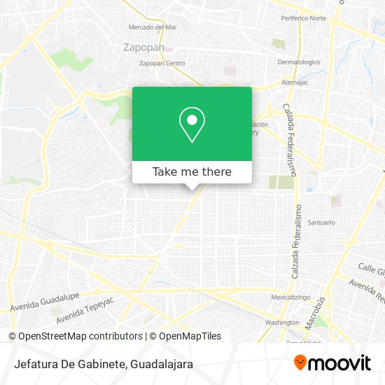 Jefatura De Gabinete map