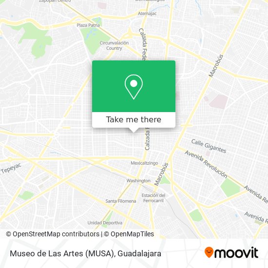 Museo de Las Artes (MUSA) map