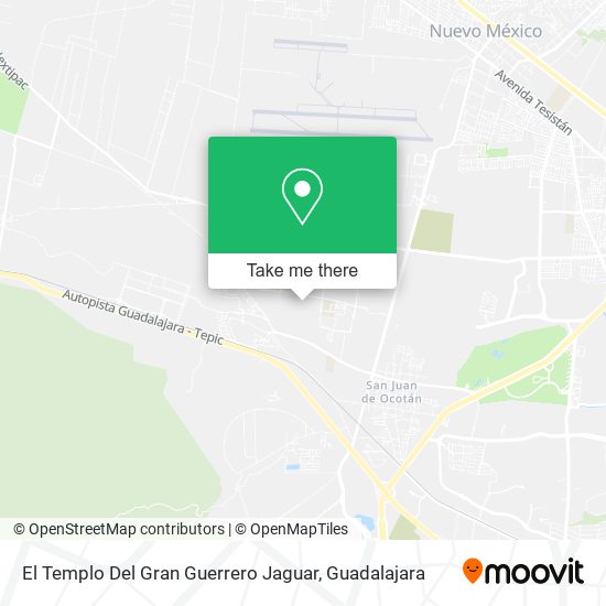 Mapa de El Templo Del Gran Guerrero Jaguar