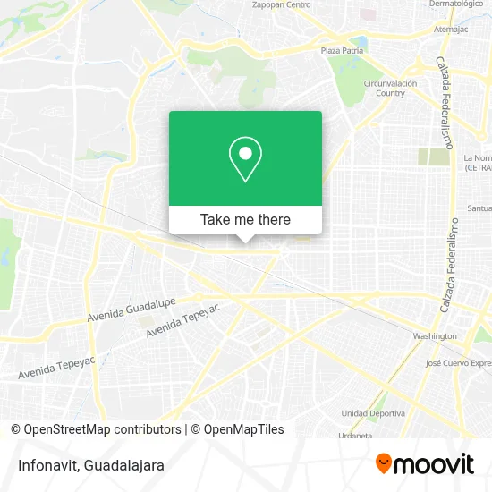 Infonavit map