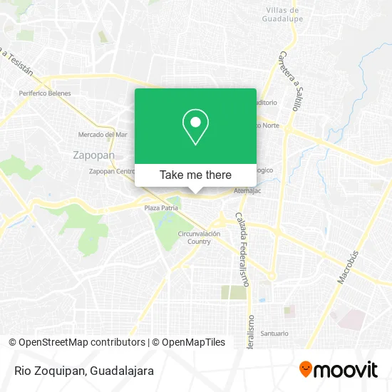 Rio Zoquipan map