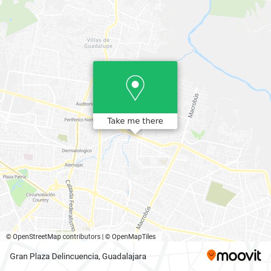 Gran Plaza Delincuencia map