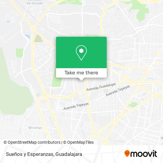 Sueños y Esperanzas map