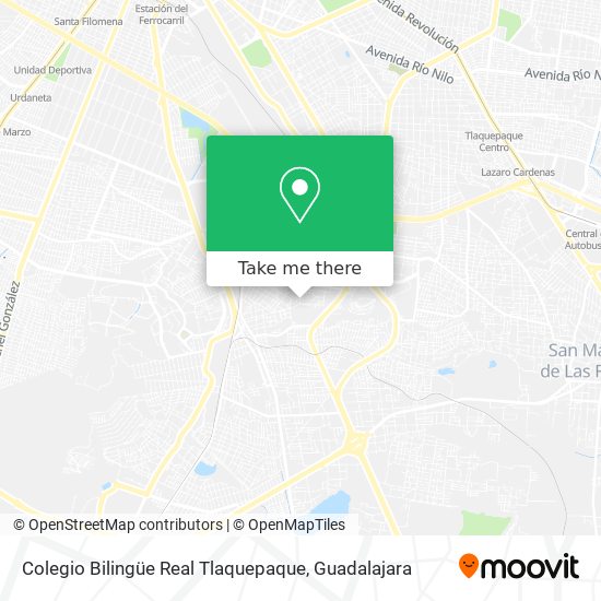 Colegio Bilingüe Real Tlaquepaque map