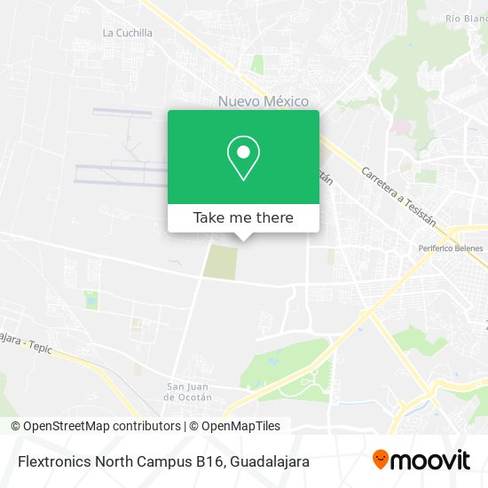 Mapa de Flextronics North Campus B16