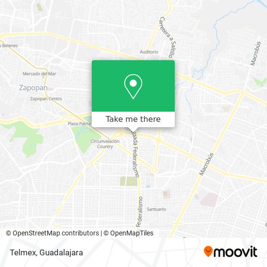 Telmex map