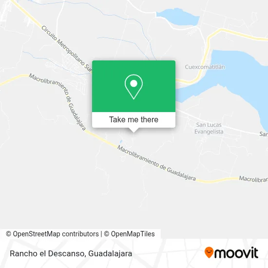 Rancho el Descanso map