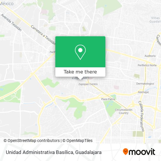 Unidad Administrativa Basílica map