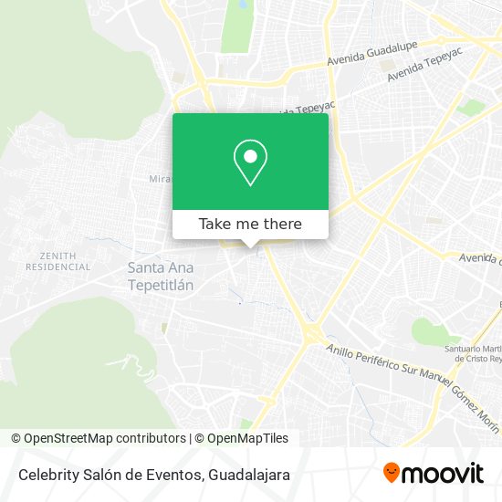 Celebrity Salón de Eventos map