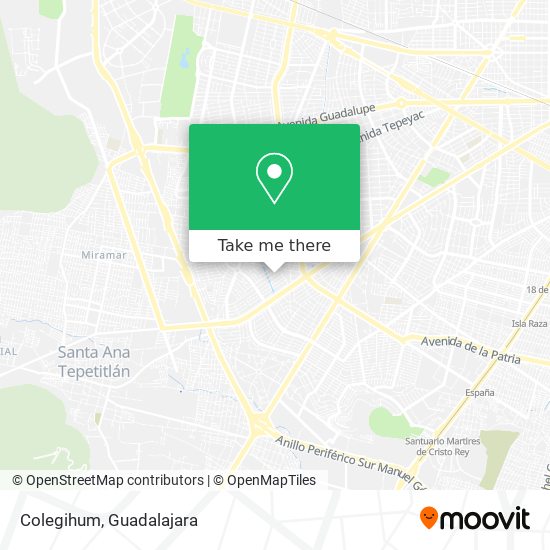 Mapa de Colegihum