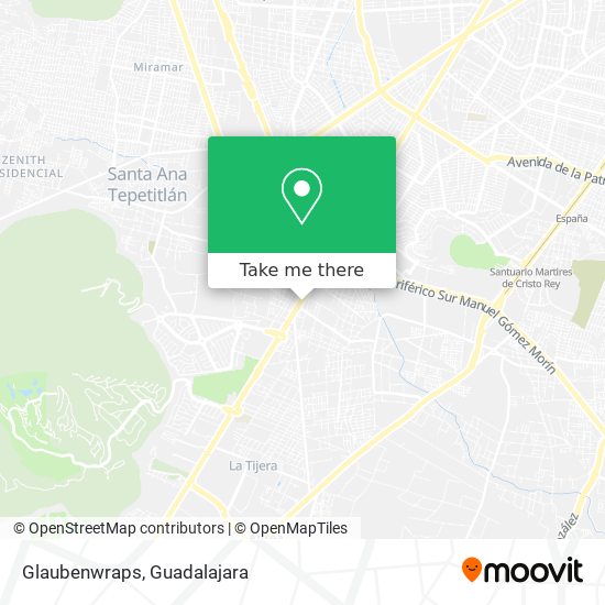 Mapa de Glaubenwraps
