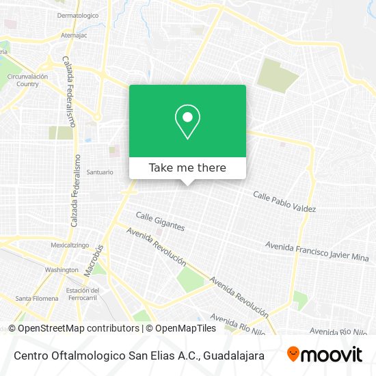 Centro Oftalmologico San Elias A.C. map