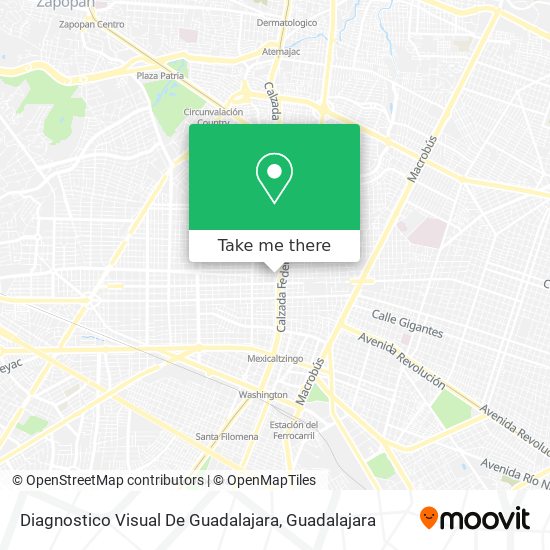 Mapa de Diagnostico Visual De Guadalajara